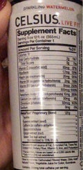 Celsius - Energy Drink (Watermelon) - 12x12 oz