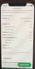 Starbucks - Frappuccino Mocha - 12x13.7 oz