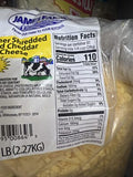 James Farm - Shredded Mild Cheddar Cheese - 5 lb