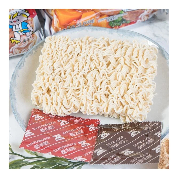 (10 Pack) NISSIN Japan Demae Roast Beef Instant Ramen Noodles Soup, 5bags/pack