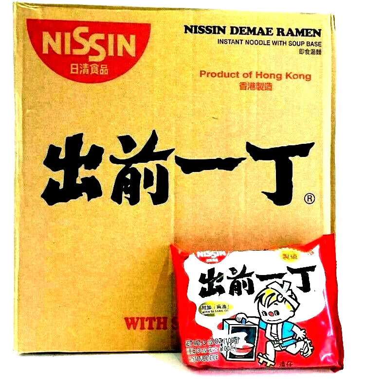 Nissin Sesame Oil Demae Ramen Instant Noodles 3.53 oz x 30 Packs~11/2025